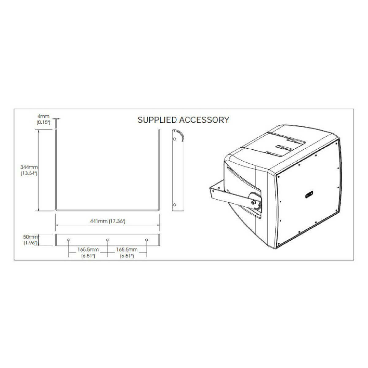 Всепогодний сабвуфер FBT Audio Contractor SHADOW 114 ST