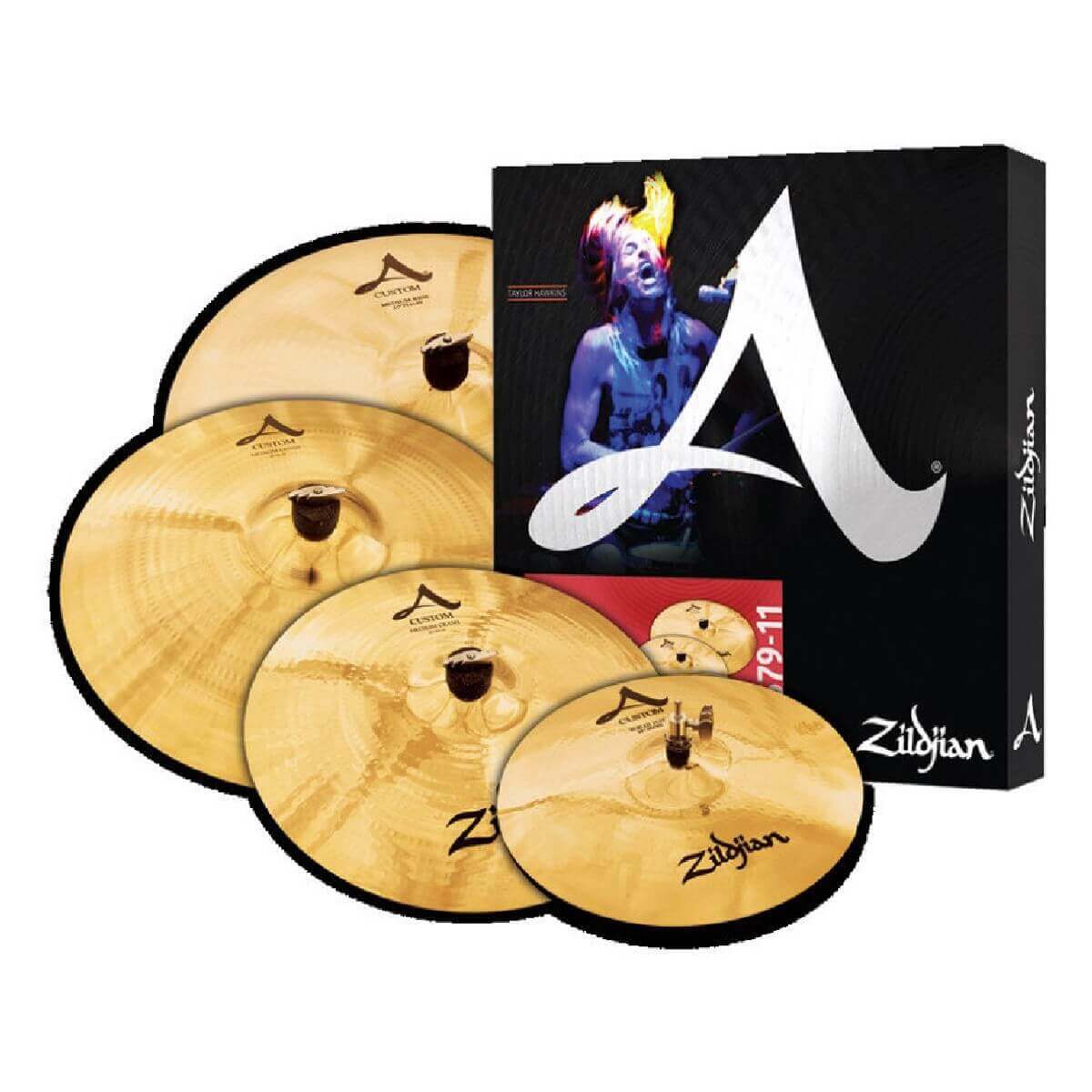 ZILDJIAN A CUSTOM SET 5 PACK Набір тарілок