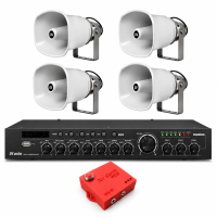 Комплект оповещения о воздушной тревоге AIR alert Wi-Fi + DV audio DMA2404HS50PRO — до 2400 м²