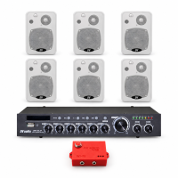 Комплект оповещения о воздушной тревоге AIR alert Wi-Fi + DV audio DMA606CON1W — до 120 м²