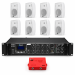Комплект оповещения о воздушной тревоге AIR alert Wi-Fi + DV audio MA1808PB6W — до 320 м²