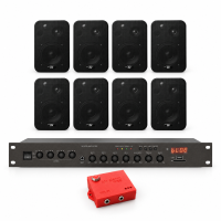 Комплект оповещения о воздушной тревоге AIR alert Wi-Fi + DV audio LA1008CON1B — до 160 м²