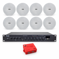 Комплект оповещения о воздушной тревоге AIR alert Wi-Fi + DV audio LA1208CMG6W — до 200 м²