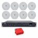 Комплект оповіщення про повітряну тривогу AIR alert Wi-Fi + DV audio LA1208CMG6W — до 200 м²