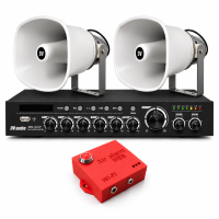 Комплект оповіщення про повітряну тривогу AIR alert Wi-Fi + DV audio DMA1202HS50PRO — до 1200 м²