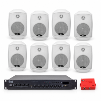 Комплект оповещения о воздушной тревоге AIR alert Wi-Fi + DV audio LA1208MS4W — до 160 м²