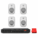 Комплект оповіщення про повітряну тривогу AIR alert Wi-Fi + DV audio LA804MS4W — до 80 м²