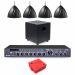 Комплект оповіщення про повітряну тривогу AIR alert Wi-Fi + DV audio DMA180SUB8Т4PS502TB — до 120 м²