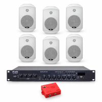 Комплект оповещения о воздушной тревоге AIR alert Wi-Fi + DV audio LA1206MS5W — до 160 м²