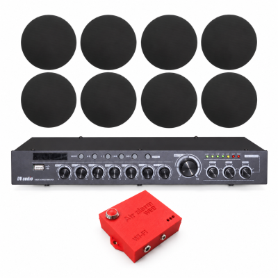 Комплект оповещения о воздушной тревоге AIR alert Wi-Fi + DV audio DMA1808CMG5B — до 240 м²