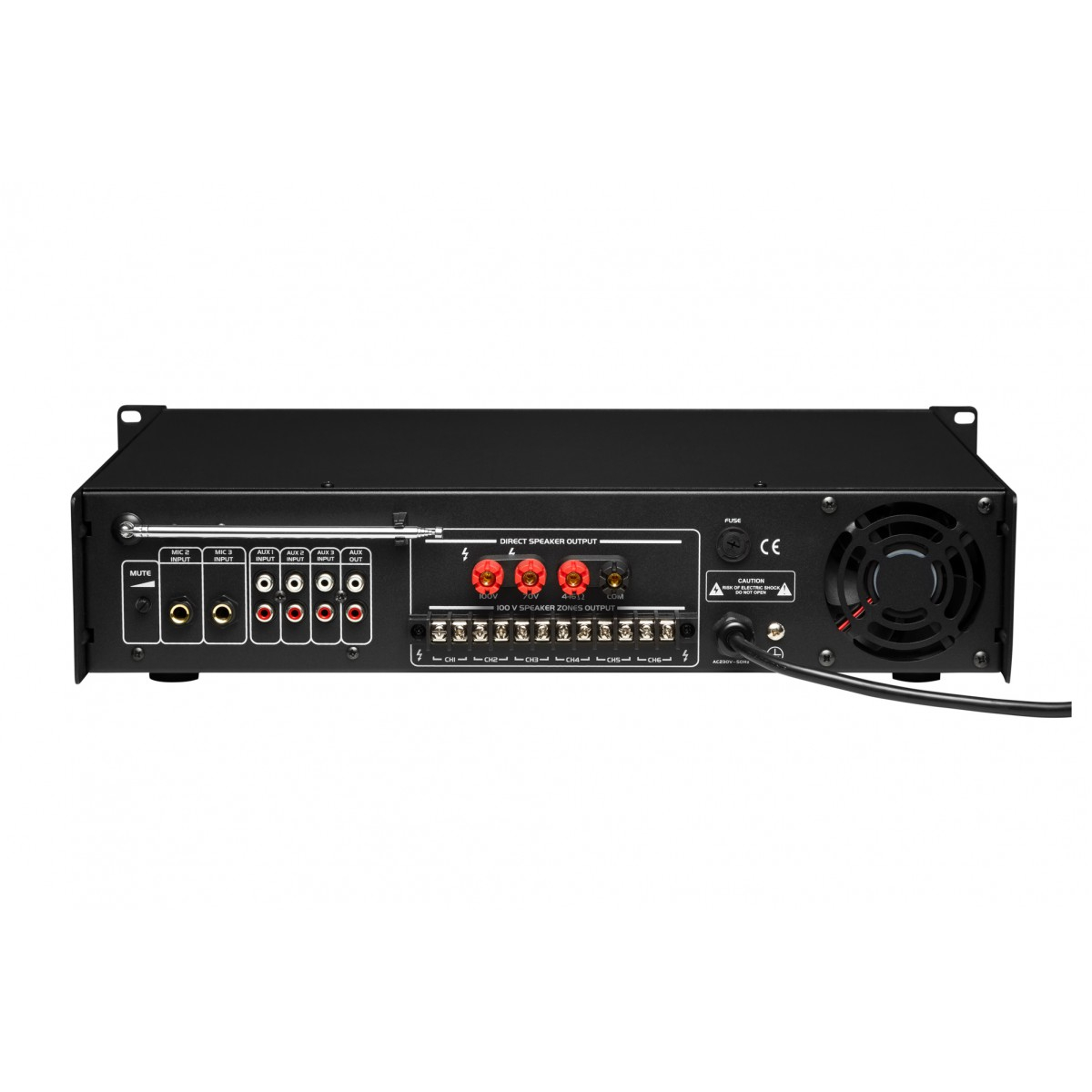 Комплект оповещения о воздушной тревоге AIR alert Wi-Fi + DV audio MA-350.6P + 8 × HS-50T PRO