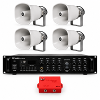 Комплект оповещения о воздушной тревоге AIR alert Wi-Fi + DV audio PA2504HS50PRO — до 2400 м²
