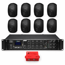 Комплект оповещения о воздушной тревоге AIR alert Wi-Fi + DV audio MA1808MS6B — до 320 м²