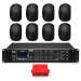 Комплект оповещения о воздушной тревоге AIR alert Wi-Fi + DV audio MA1808MS6B — до 320 м²