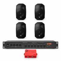 Комплект оповещения о воздушной тревоге AIR alert Wi-Fi + DV audio LA804MS4B — до 80 м²