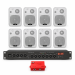Комплект оповіщення про повітряну тривогу AIR alert Wi-Fi + DV audio LA808CON1W — до 160 м²