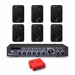 Комплект оповещения о воздушной тревоге AIR alert Wi-Fi + DV audio DMA606CON1B — до 120 м²
