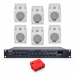 Комплект оповещения о воздушной тревоге AIR alert Wi-Fi + DV audio LA1206PB5W — до 160 м²