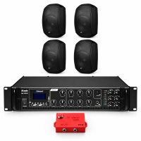 Комплект оповіщення про повітряну тривогу AIR alert Wi-Fi + DV audio MA1804MS6B — до 160 м²