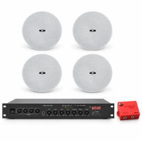 Комплект оповещения о воздушной тревоге AIR alert Wi-Fi + DV audio LA804CMG6W — до 80 м²