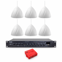 Комплект оповещения о воздушной тревоге AIR alert Wi-Fi + DV audio LA1206PS5W — до 160 м²