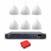 Комплект оповещения о воздушной тревоге AIR alert Wi-Fi + DV audio LA1206PS5W — до 160 м²