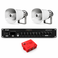 Комплект оповещения о воздушной тревоге AIR alert Wi-Fi + DV audio LA1002HS50PRO — до 1200 м²