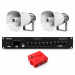 Комплект оповещения о воздушной тревоге AIR alert Wi-Fi + DV audio LA1002HS50PRO — до 1200 м²