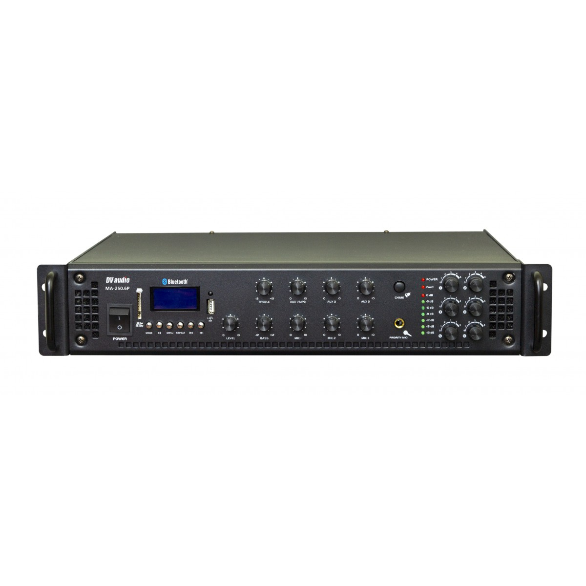 Комплект оповещения о воздушной тревоге AIR alert Wi-Fi + DV audio MA-250.6P + 6 × HS-50T PRO