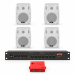 Комплект оповещения о воздушной тревоге AIR alert Wi-Fi + DV audio LA1004PB4W — до 120 м²
