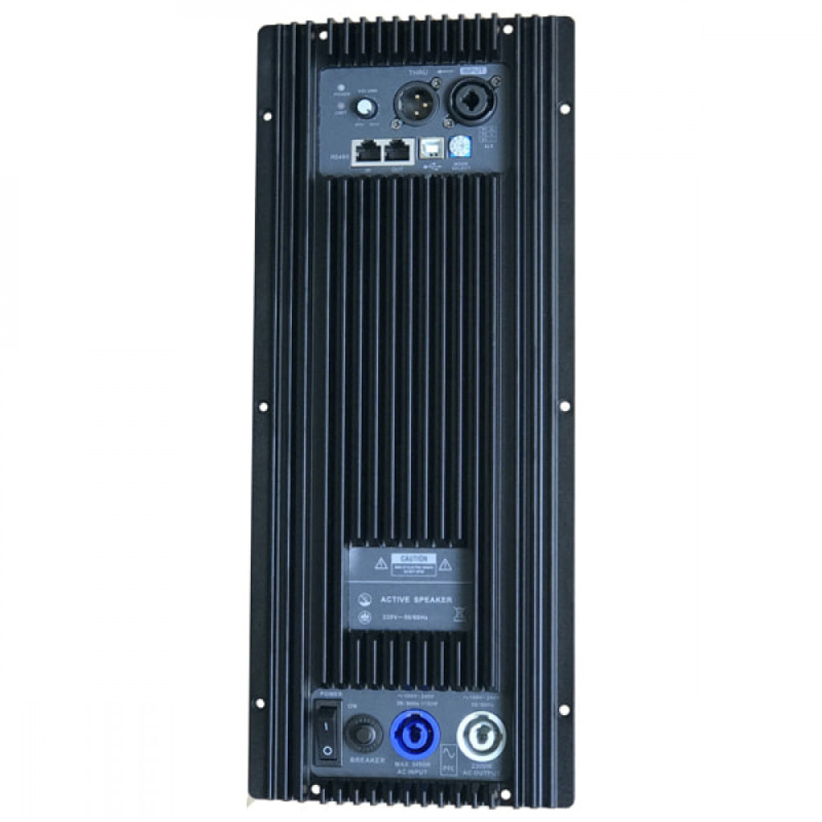 Вбудований 3-канальний підсилювач потужності DS-AMP PM-604A