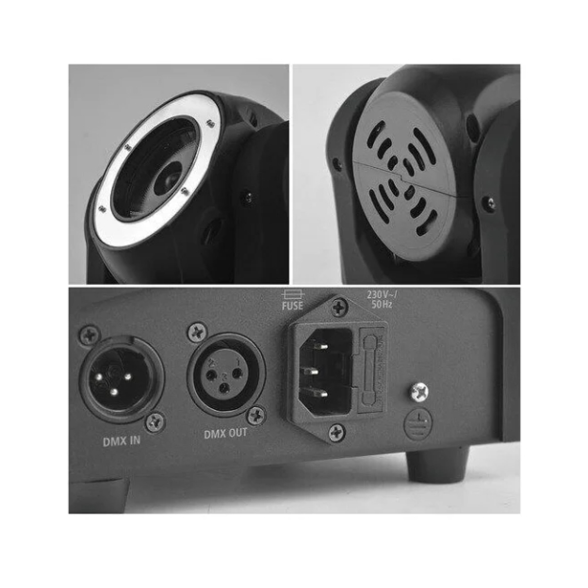 ​Светодиодная голова BIG HALO-FAST BEAM 60W + SMD RGBW