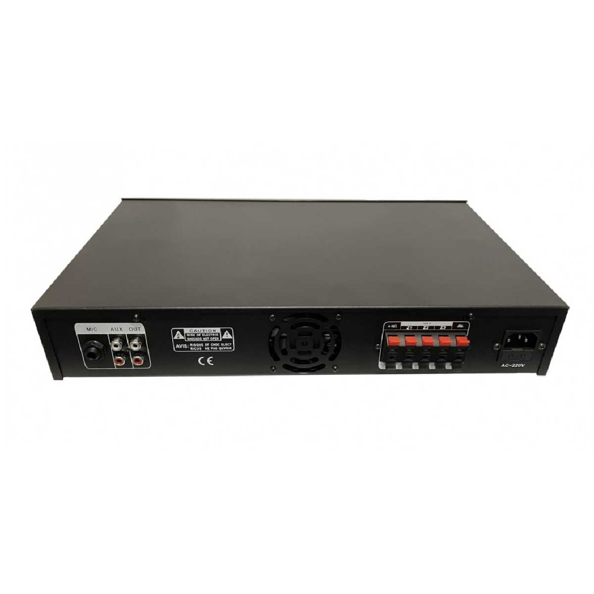 Комплект звуку DV audio LA1206CMG8B до 120 м.кв + Автоматизований модуль Повітряна тривога GSM + Хвилина мовчання