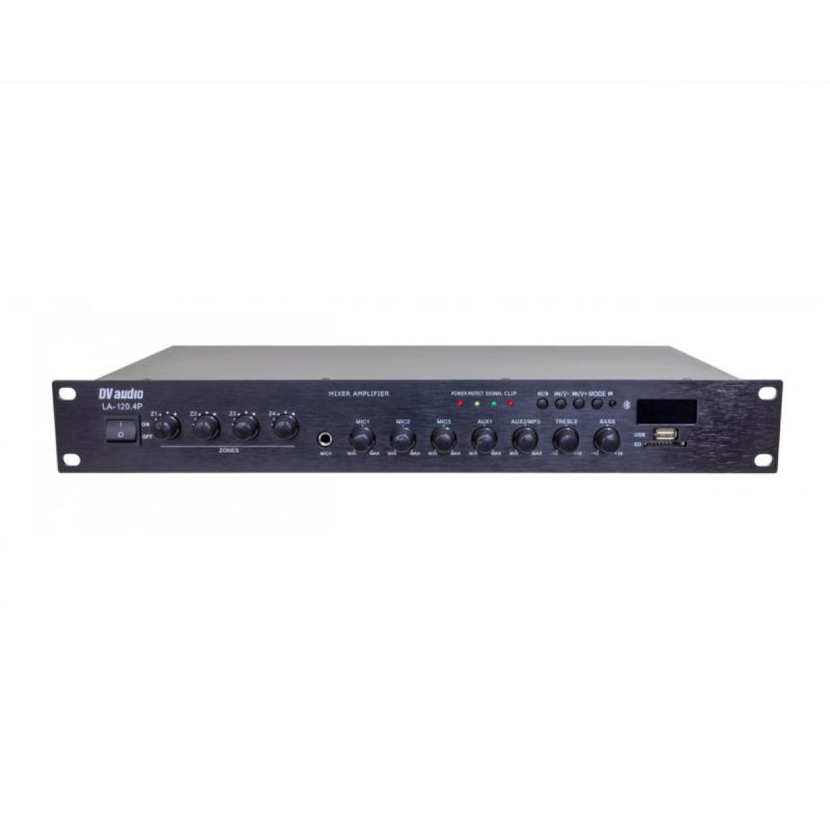 Комплект звука DV audio LA1202MH50 до 1200 м.кв + Автоматизований модуль Повітряна тривога GSM + Хвилина мовчання