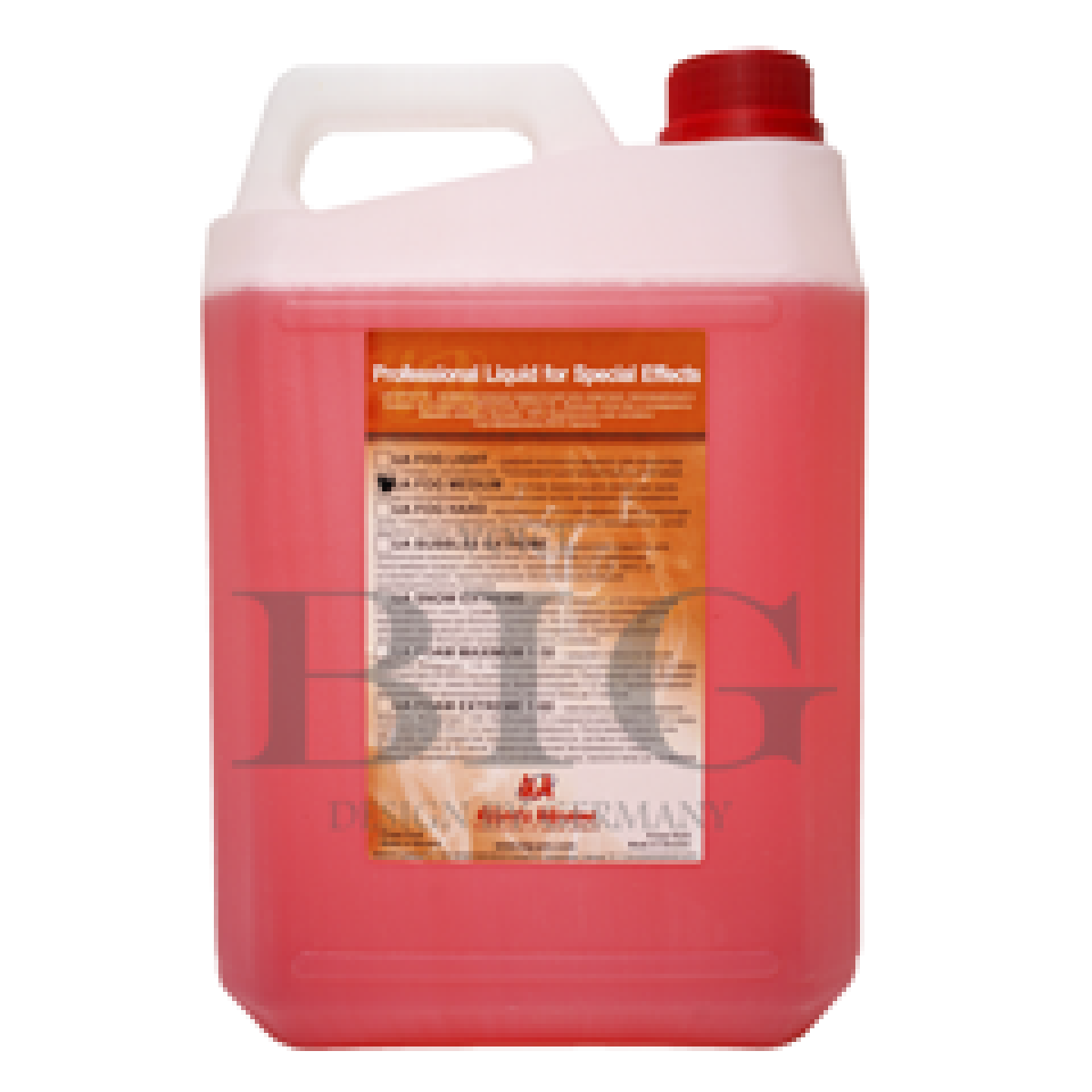 Рідина для генератора диму BIG UA FOG MEDIUM 5L