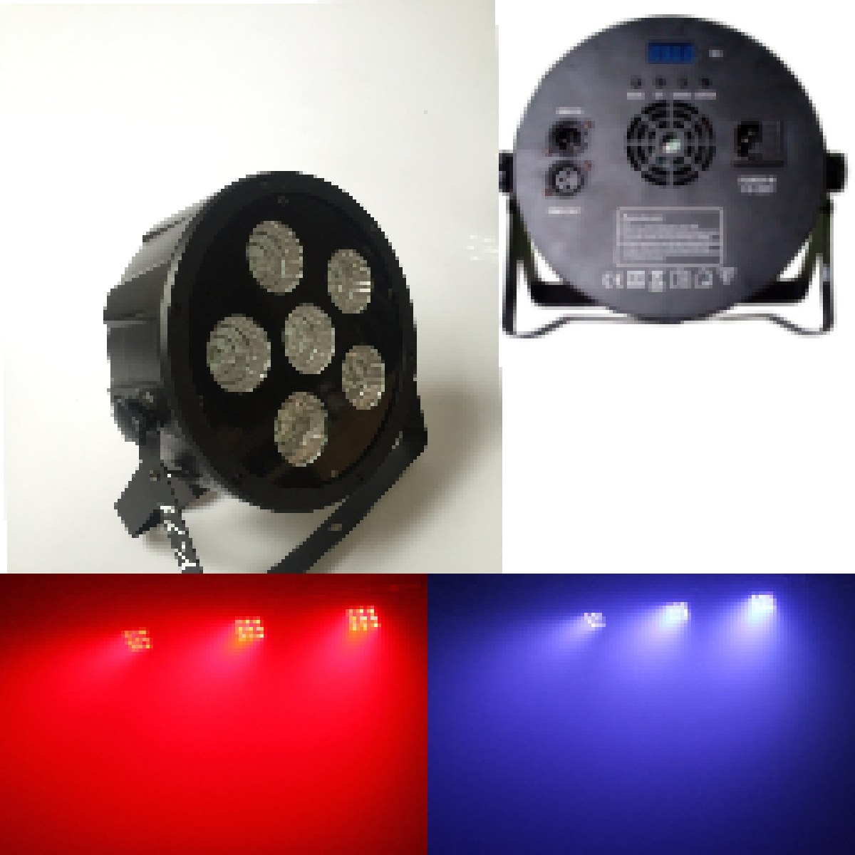 Светодиодный прожектор BIG TURBO PAR 6*30W