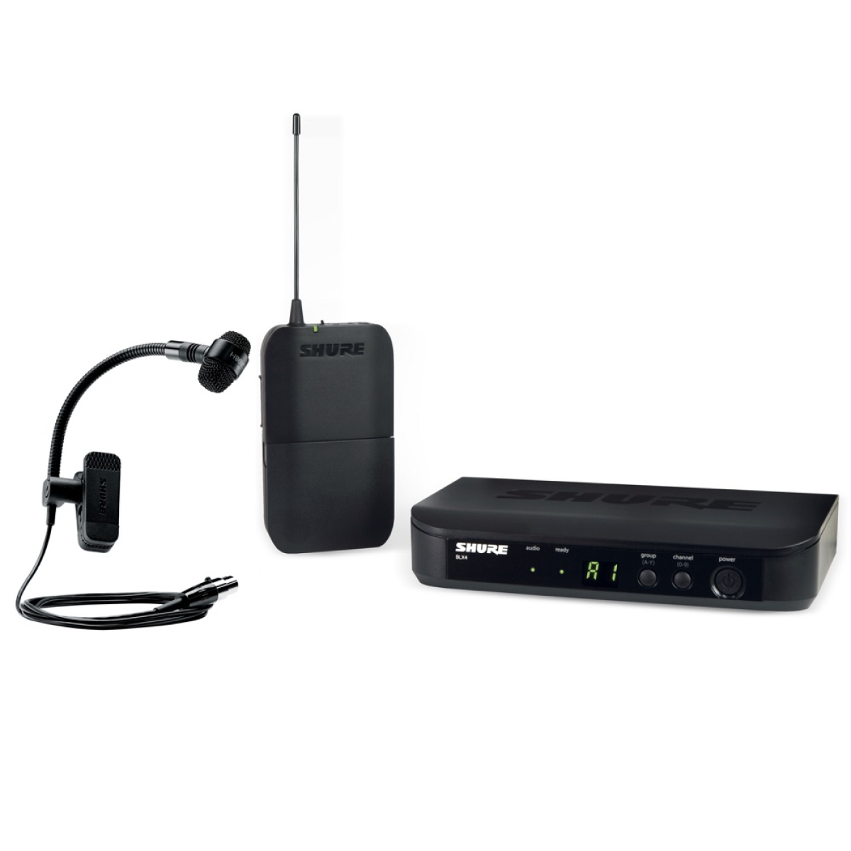 Радіосистема SHURE BLX14RE/P98H-K3E з рупорним мікрофоном