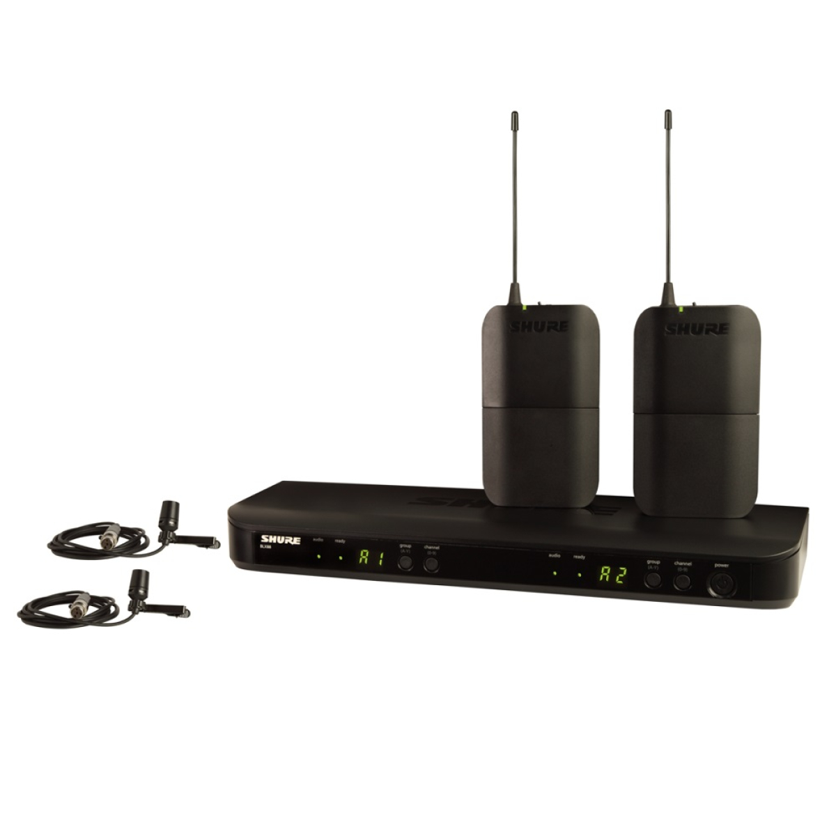 Радіосистема SHURE BLX188E/CVL-K14 з двома петличними мікрофонами
