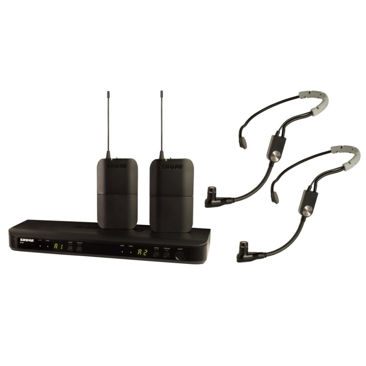Радіосистема SHURE BLX188E/SM35-R12 з двома головними мікрофонами