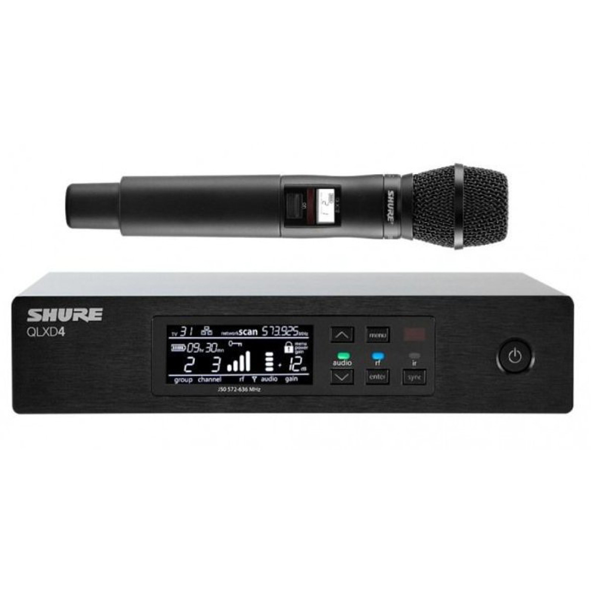 Радіосистема SHURE QLXD24E/K8B-K51 з ручним передавачем