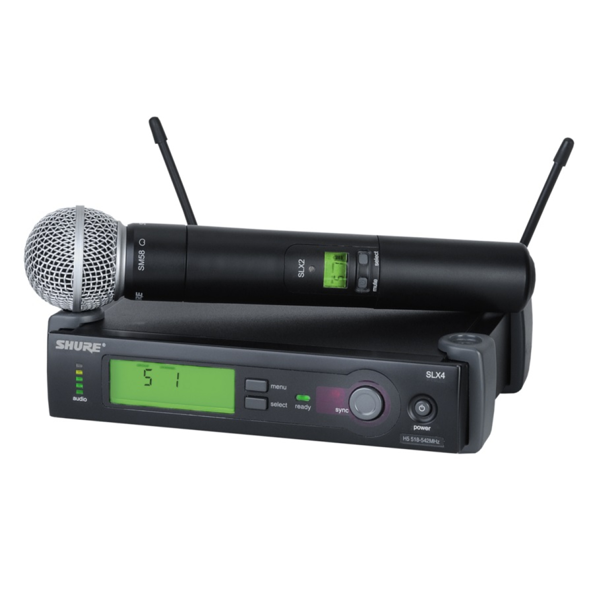Радіосистема SHURE SLX24E/SM58-R5 з ручним передавачем