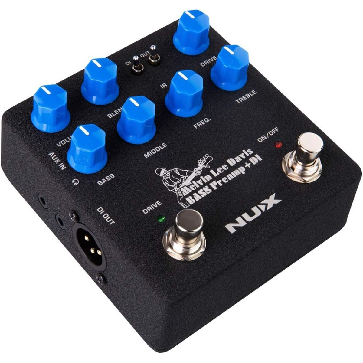 Усилитель для бас-гитары NUX MLD Bass Preamp + DI Pedal (NBP-5)