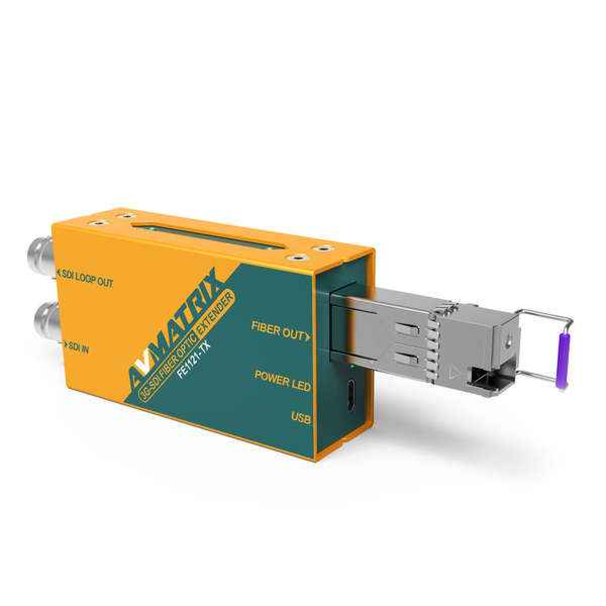 Оптичний подовжувач сигналів SDI AVMATRIX FE1121