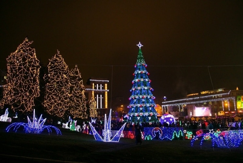 Центральная Городская Елка 2017